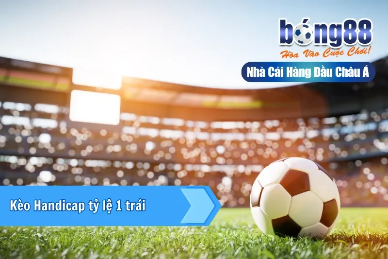 Kèo Handicap tỷ lệ 1 trái