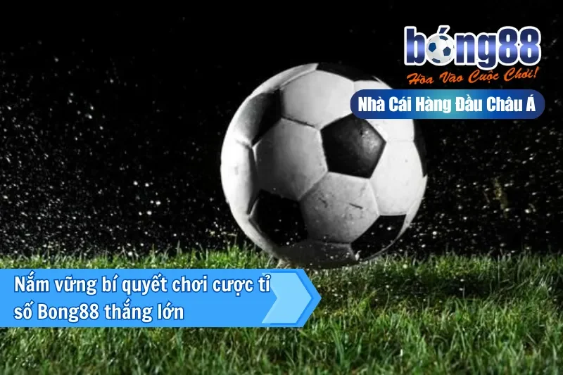 Nắm vững bí quyết chơi cược tỉ số Bong88 thắng lớn