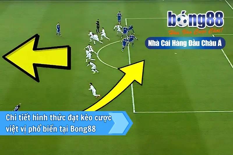 Chi tiết những hình thức đặt kèo cược việt vị phổ biến tại Bong88